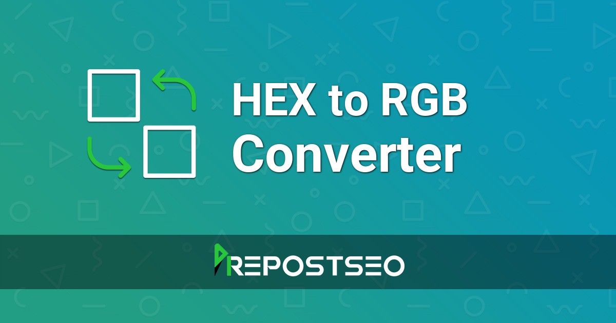 HEX To RGB HEX Code To RGB Color Converter